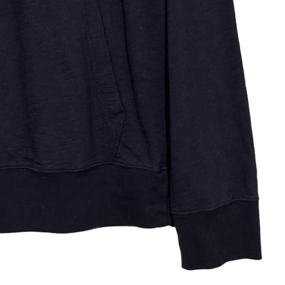 Gap Men’s 1/4 Zip Fine Knit Pullover 100% Cotton Black Medium NEW - Picture 5 of 11